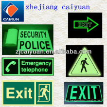 Luminous Custom Worded Signs/exit sign/safety sign
